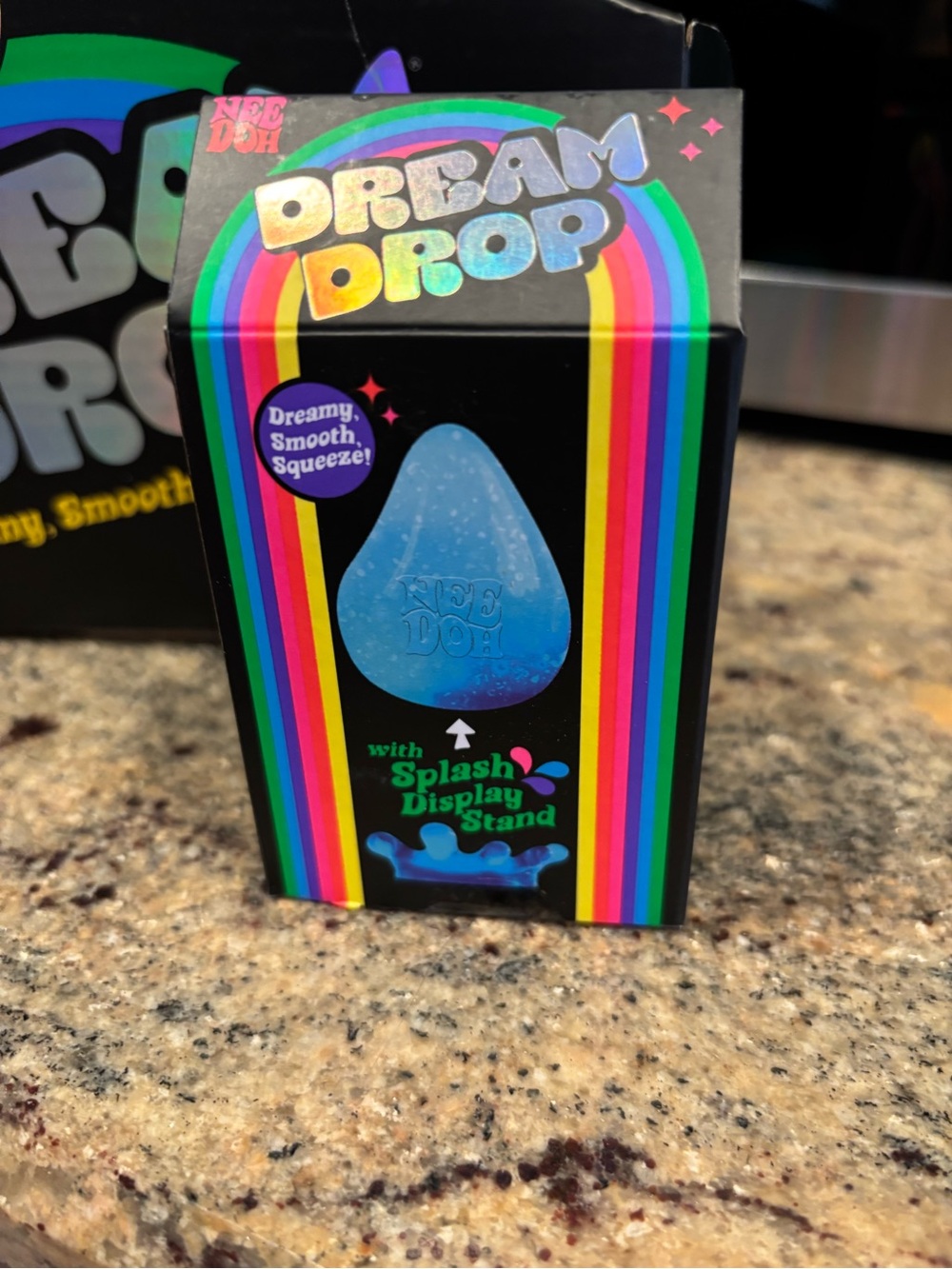 Dream Drop Pink Sensory Squishy Toy - Picture 4 of 6